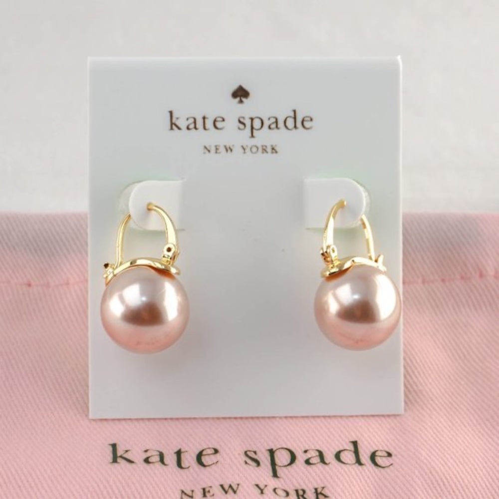 Kate Spade Signature Pearl Drop Earrings